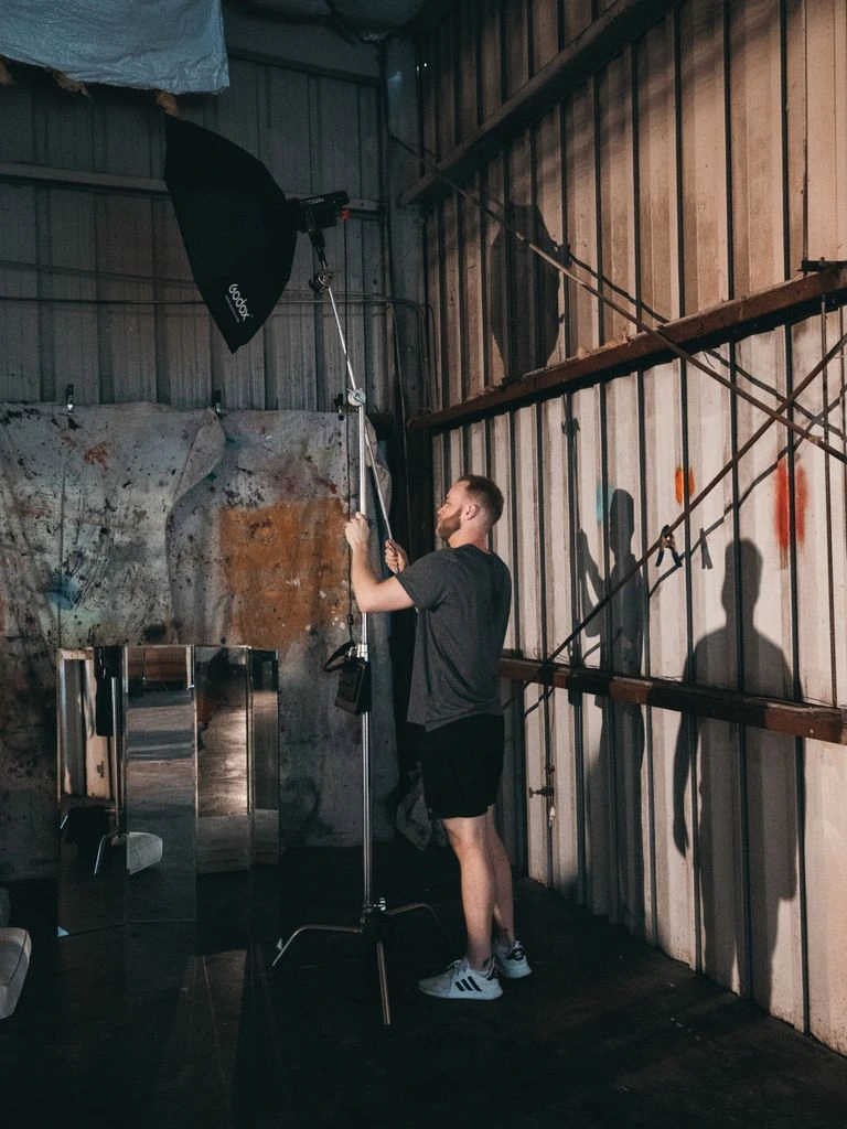 Inside Town Mill Studios, a working craft venue